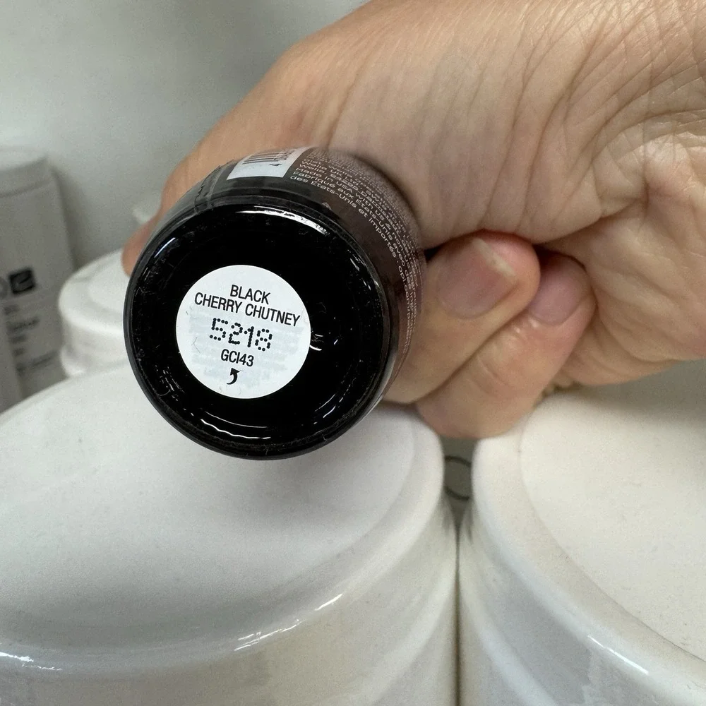 OPI GelColor Intelli-Gel GC I43 Black Cherry Chutney 0.5oz